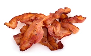 fried bacon